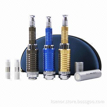 Electronic cigarette starter kits with 3.7V input voltage